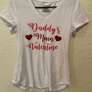 (Custom) Valentine’s Day shirt.